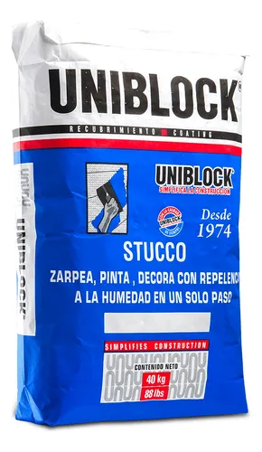 Stucco 40 kg Uniblock